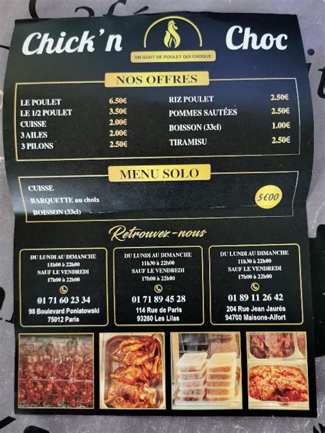 Chick'n Choc à Gagny
