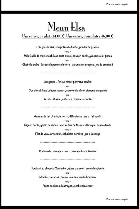 La Table d'Elsa à Lorette