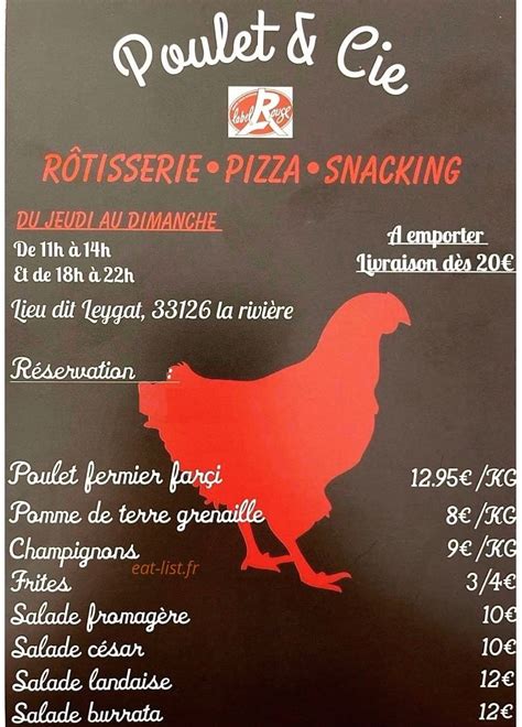 Poulet & cie à La Riviere