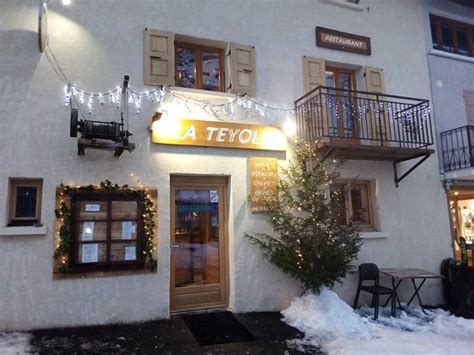 Restaurant la Teyole à Bessans
