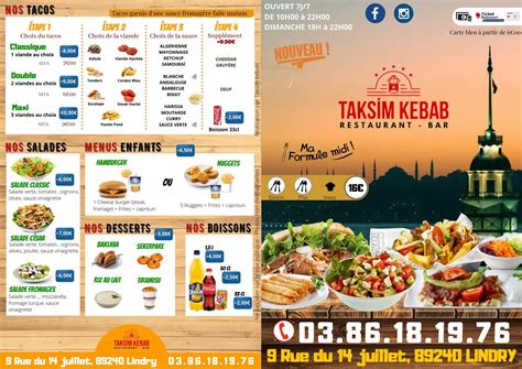 TAKSIM KEBAB à Lindry