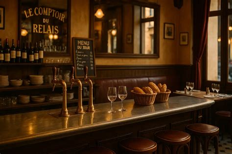 Au Comptoir Du Temps café à Paris