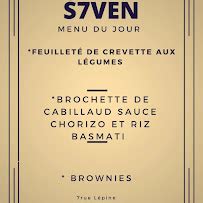S7VEN - Le Seven, Bar et restau à ambiance, Brasserie, Bar à tapas à Vannes