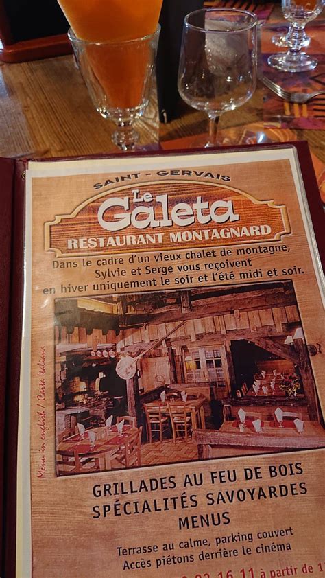 Restaurant Le Galeta à Saint-Gervais-les-Bains