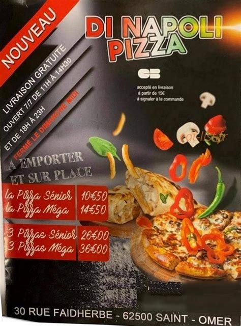 Di Napoli Pizza à Saint-Omer