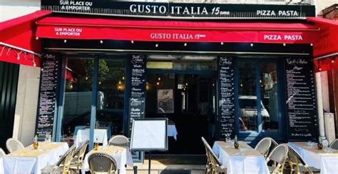 Gusto italia paris 15 à Paris